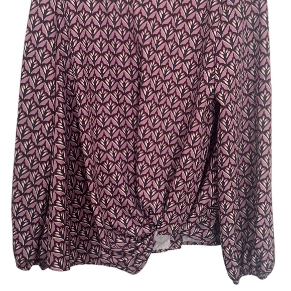 Sunday in Brooklyn Anthropologie Twist Tie Knot Front Blouse Women’s Size M - Picture 5 of 11